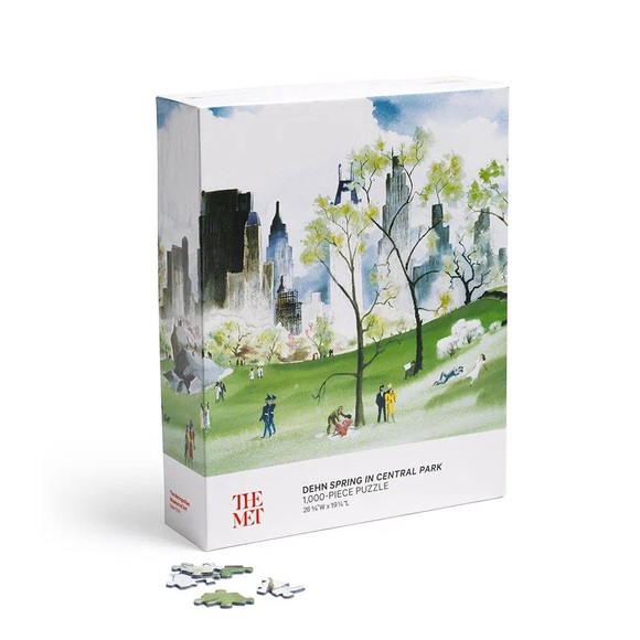The Met Spring in Central Park Puzzle - Picture 1 of 6